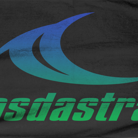 Blue/Green Fade Beach Towel