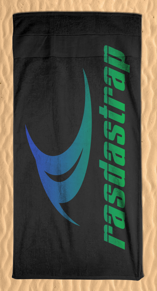 Blue/Green Fade Beach Towel