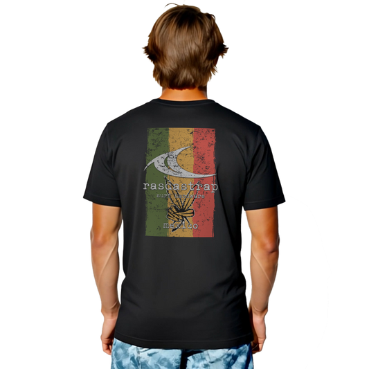 Tri Mex Leaf - T Shirt Black
