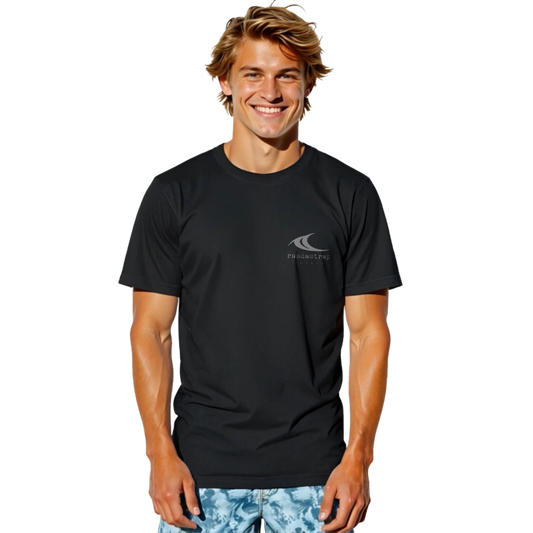 Tri Mex Leaf - T Shirt Black