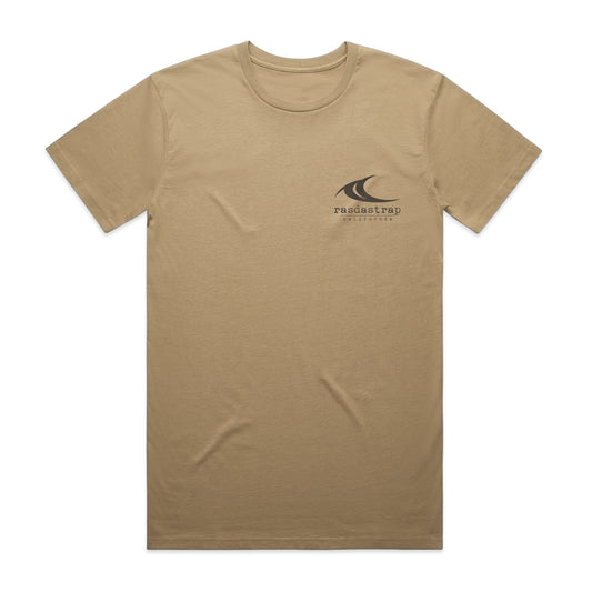 Tri Cali Palm - T Shirt Sand