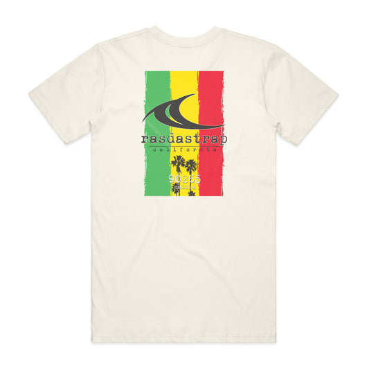 Tri Cali Palm - T Shirt Natural