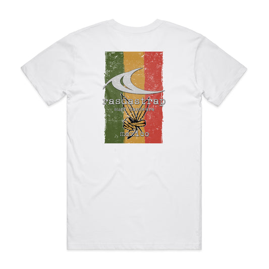Tri Mex Leaf - T Shirt White