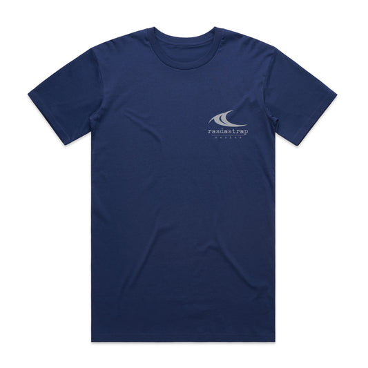 Tri Mex Leaf - T Shirt Cobalt
