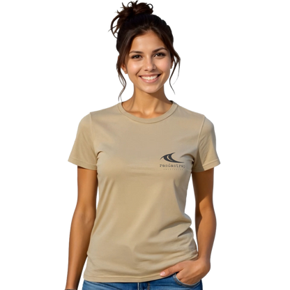 Tri Cali Palm - T Shirt Sand