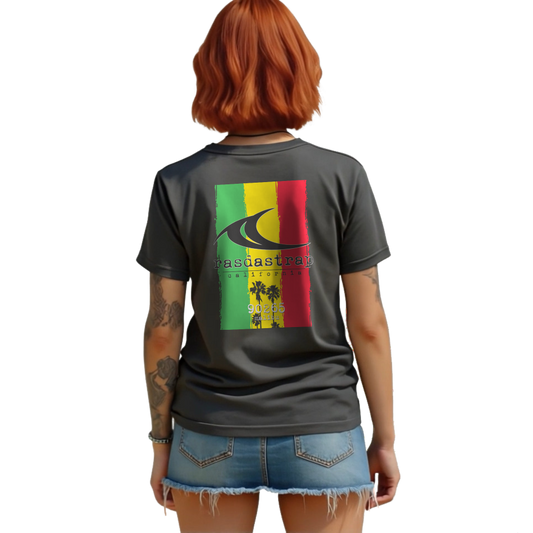 Tri Cali Palm - T Shirt Shadow
