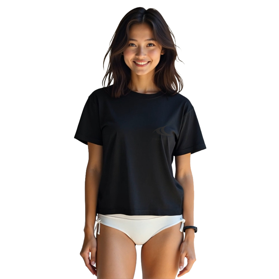 Tri Cali Palm - T Shirt Black