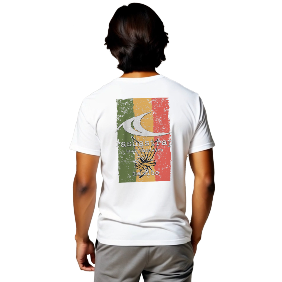 Tri Mex Leaf - T Shirt White