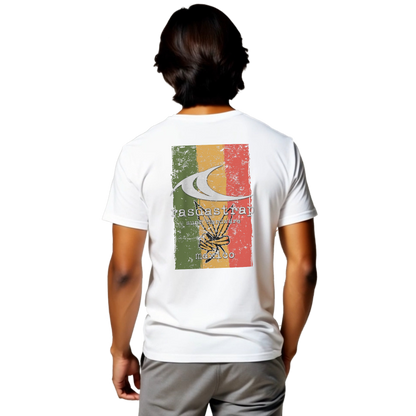 Tri Mex Leaf - T Shirt White